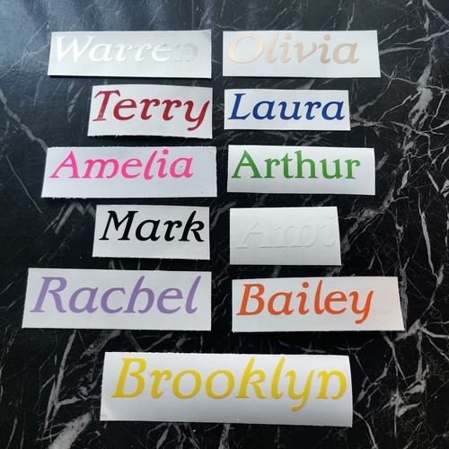 Personalised custom name vinyl - custom,