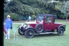  35mm Slide rolls Royce Doctors Coupe classic car show Yorkshire 1980's 