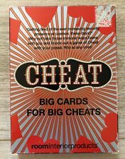 CHEAT - Big Cards for Big Cheats pack of Giant playing cards