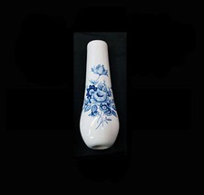 White Ceramic Bathroom Toilet / Shower / Light Pull Saxony Rose Design