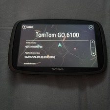 TomTom Go 6100 GPS Sat Nav UK