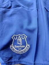Everton home training shorts