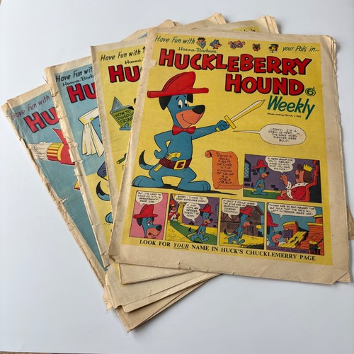 Vintage huckleberry hound - 4x,
