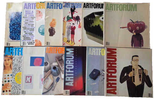 Lot vintage 90s artforum - vintage,