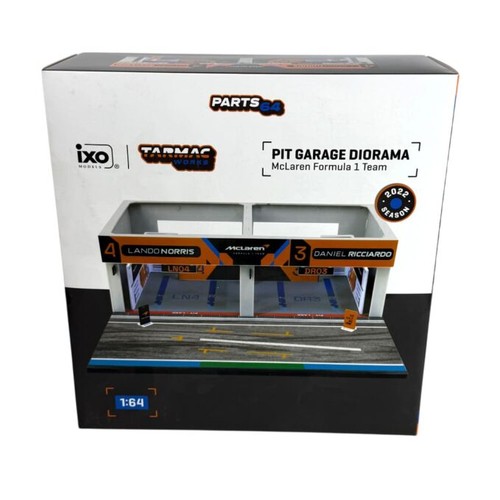 Diorama pit garage tarmac - diorama, f1
