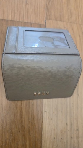 Dkny leather purse - leather, with