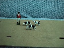 Britains Vintage Lead Hunting Figure With Dogs