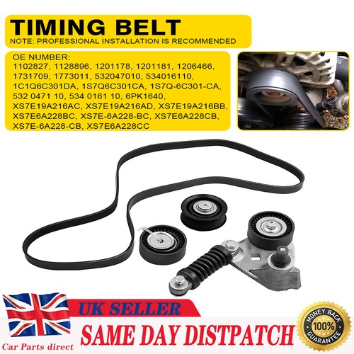 Tensioner belt kit for - tensioner, jaguar