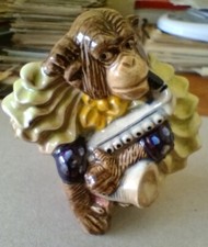  BESWICK Monkey Band Figurine - Saxophonist No 1258. Very Cute