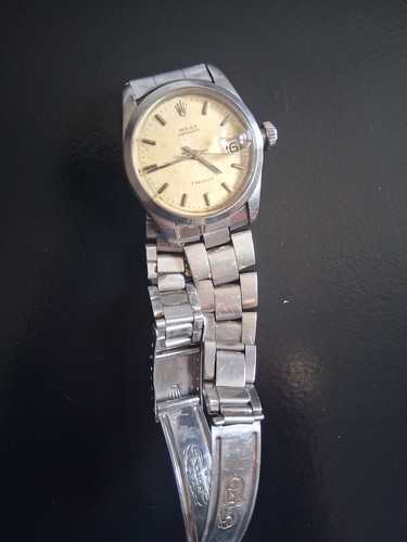 Rolex oysterdate ssteel manual - rolex,