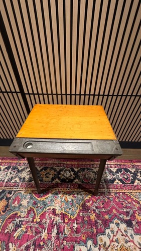 Vintage esavian school desk - vintage,