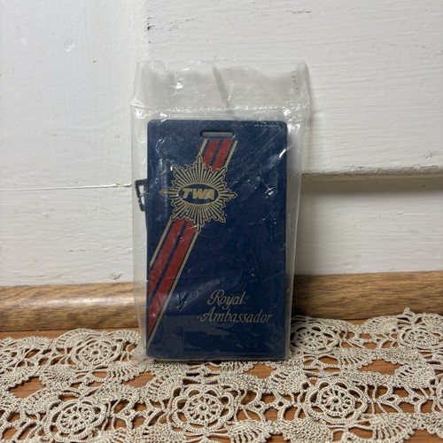 Vintage 80s twa airlines royal - airlines,