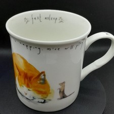 Cat tea Mug By The Leonardo Collection Fine Bone China. Lovely, great condition 