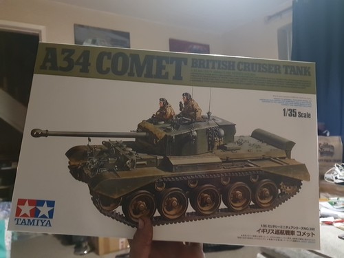 Tamiya a34 comet british - tamiya,