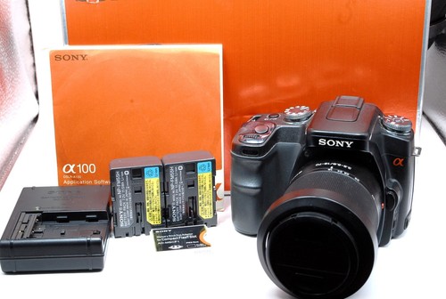 Sony alpha a100 2mp dslr - alpha,