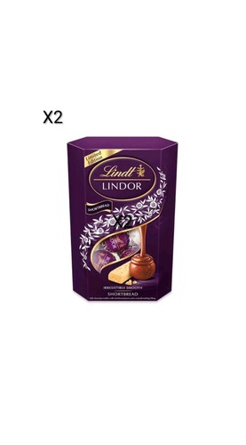 Pack lindt lindor - pack, shortbread