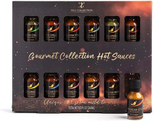 Hot sauce gift - hot, -12pk