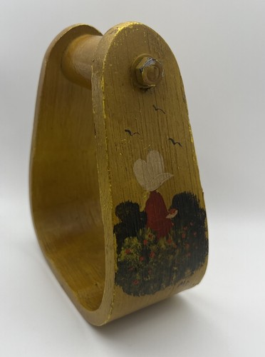 Vintage hand painted western - vintage,