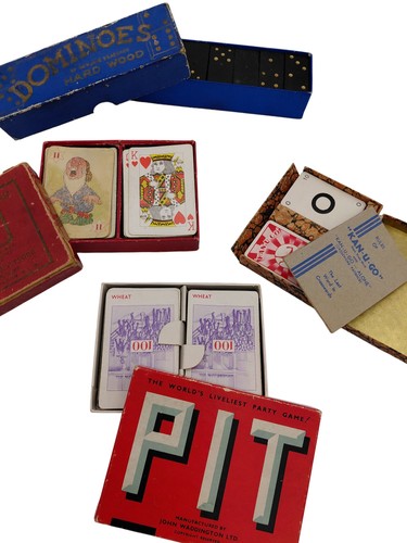 Vintage pit card - pit, game