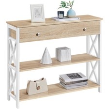 Industrial Console Table with
