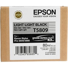 Genuine Epson T5809 LLB Ink