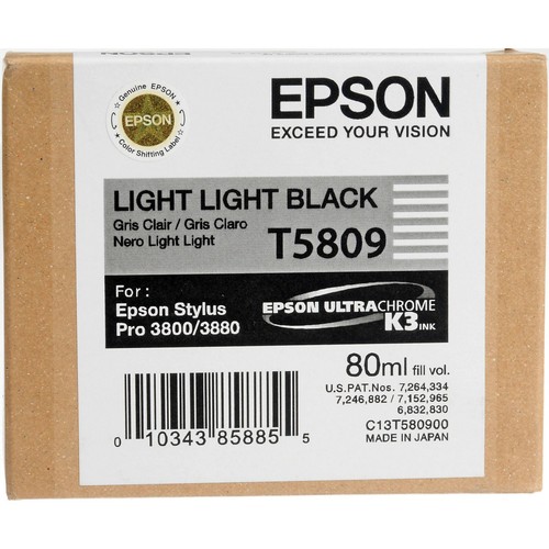 Genuine epson t5809 - llb, ink