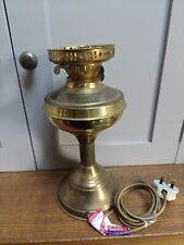 Vintage converted paraffin lamp for spares only - not working