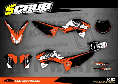Ktm graphics exc 125 200 - exc, 250