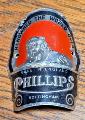 Vintage phillips head badge - vintage,