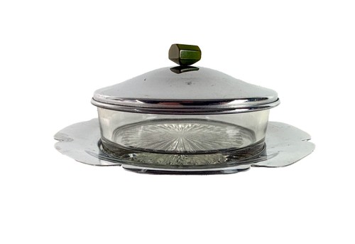 Vtg art deco - deco, chromium