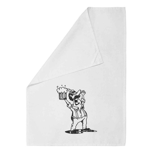 Singing man with - beer', cotton