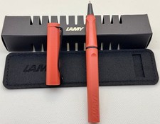 Lamy Safari Rollerball Pen in Matte Orange - NEW in Keel Box With Refill