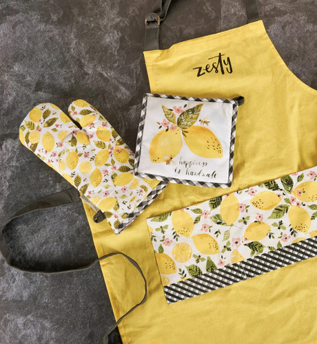 Gift set yellow - gift, lemon