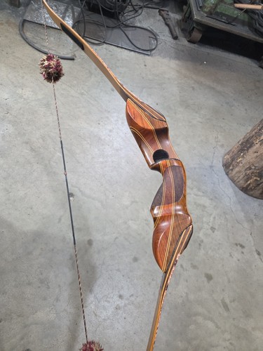 Custom left hand recurve bow - left,