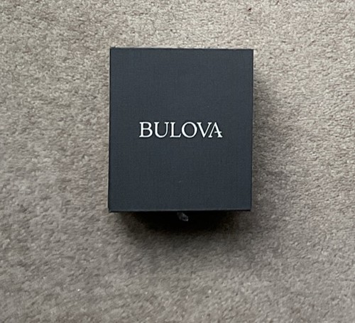 Bulova empty watch box with - watch,
