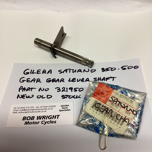 Gilera saturno 350 500 - 350, gear