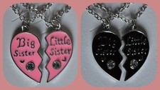 Sister Half Love Heart Shape