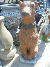 Lurcher concrete garden