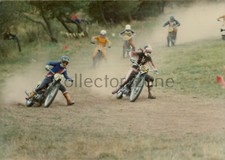 1970's  Grass Track Racing Bike 154 high leigh meet 5 x 3 inch original photo p5