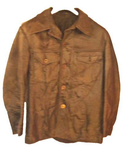 Vintage retro echtes - echtes, leder