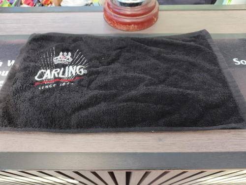 Carling bar towel - carling, garden