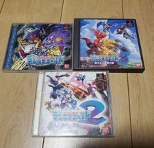Lot 3 Digimon World 1 2 3 set