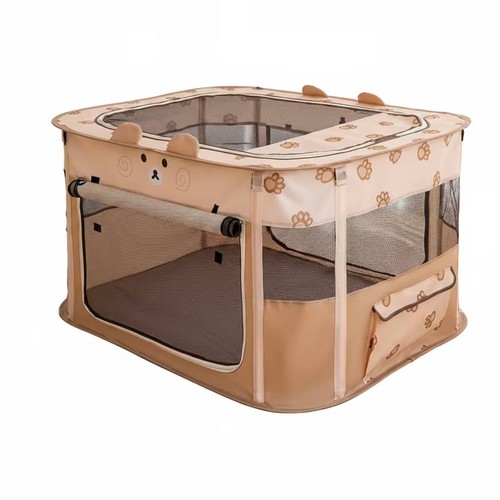 Cat enclosure with - with, mesh