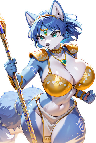 Krystal star fox - star, warrior