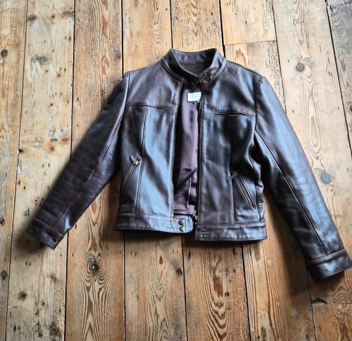 Vintage leather jacket - jacket, over