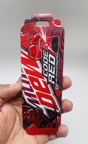 Mountain dew code red bookmark - code,