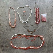 Vintage Natural Coral Jewelry