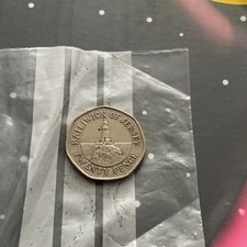 Rare Coin Bailiwick of Jersey Twenty Pence Queen Elizabeth II 1983