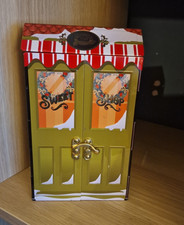 RINGTONS Sweet Shop Christmas themed empty tin with latch on front