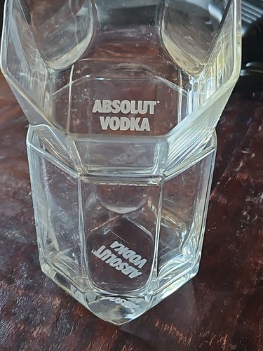 Absolute vodka etched low - 2,